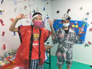 夏祭りで法被制作