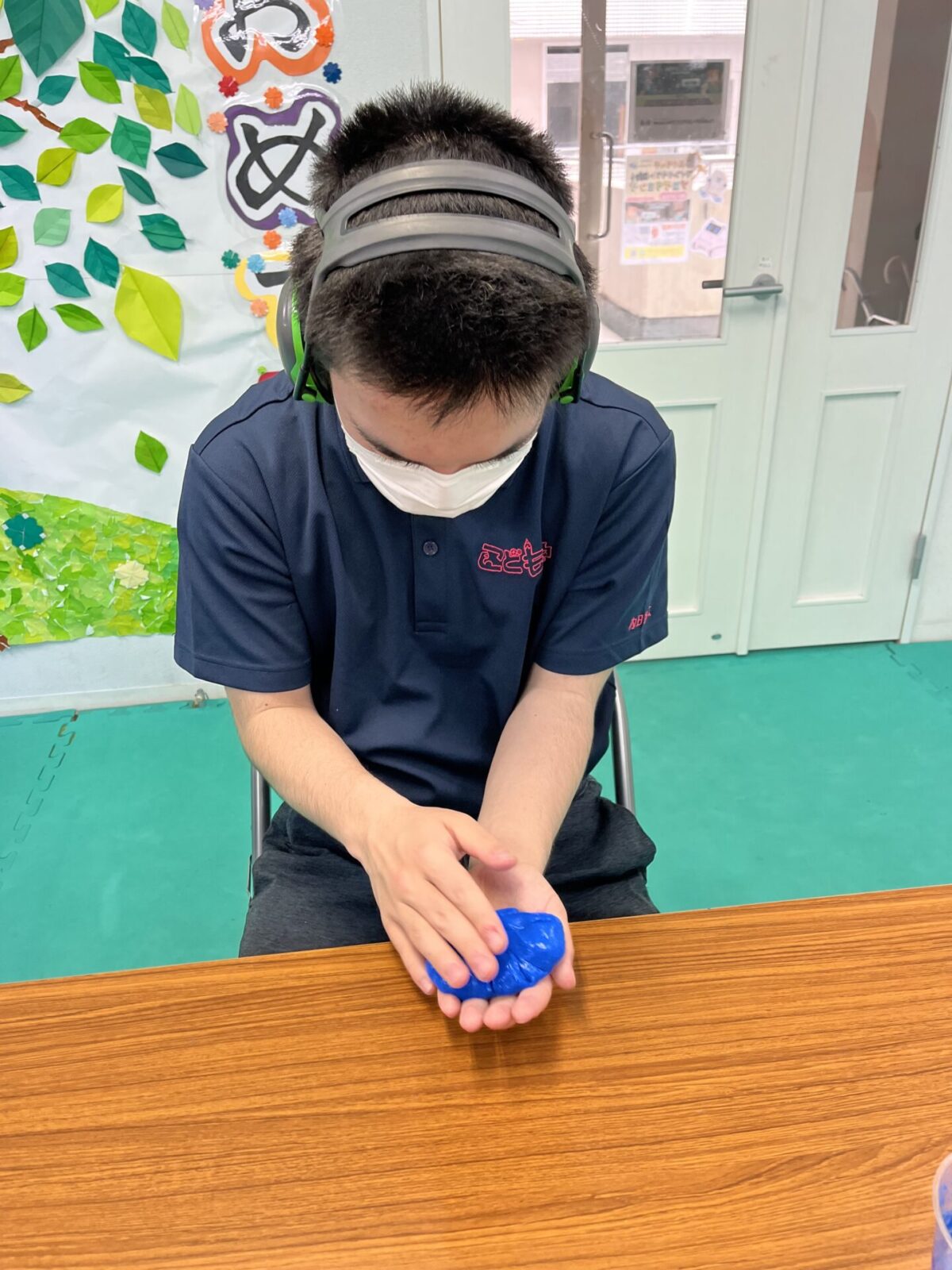 触感を楽しんでいます。